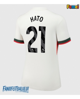 Chelsea Jorrel Hato #21 Tricou Fotbal Replică 2025-26 Femei Deplasare